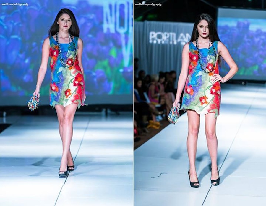 Nuno felt dress